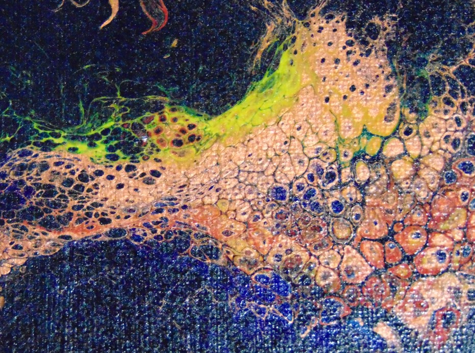 Swaying Flames Two-Panel Painting: Vibrant Fire Art